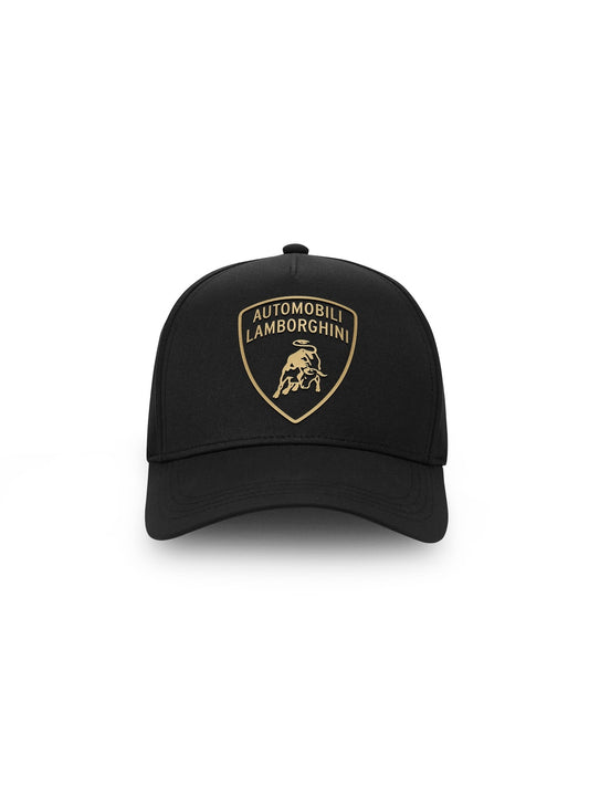 UNISEX GOLD SHIELD LOGO CAP